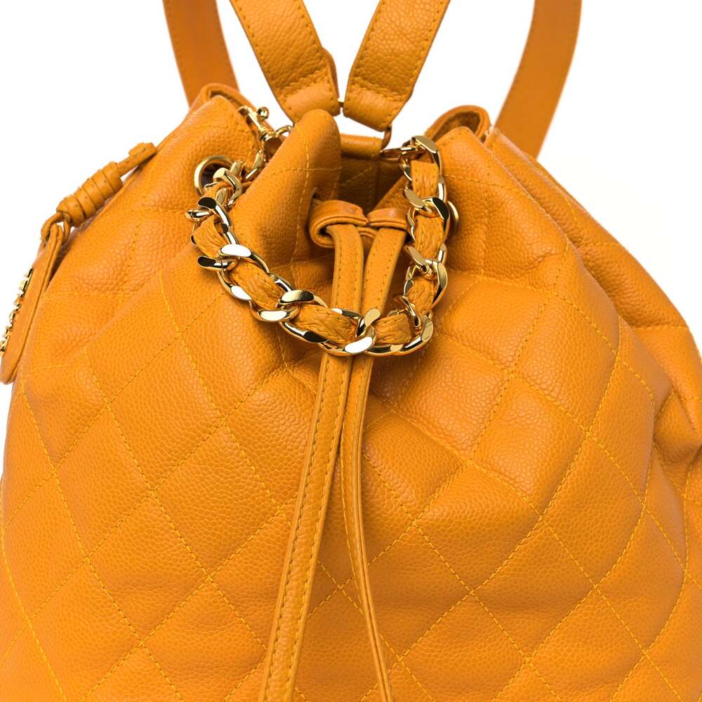 Caviar Quilted Drawstring Backpack #218767c14b - image 8